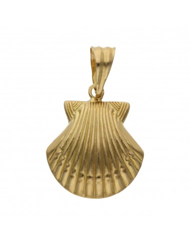 COLGANTE ORO 18KL CONCHA MEDIANA
