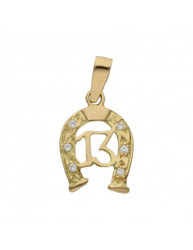 COLGANTE ORO 18KL HERRADURA PEQUEÑA