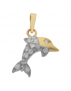 COLGANTE ORO DE 18KL DELFIN...