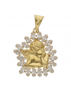 COLGANTE ORO 18KL ANGEL...