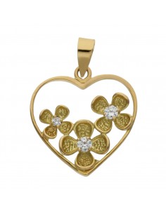 COLGANTE ORO 18KL CORAZON +...