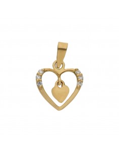 COLGANTE ORO 18KL CORAZON...