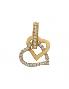 COLGANTE ORO 18KL CORAZONES...