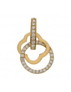 COLGANTE ORO 18KL CIRCONITAS