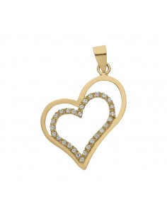 COLGANTE ORO 18KL CORAZONES...