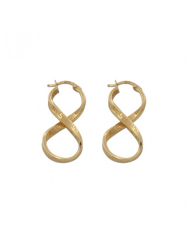 AROS ORO 18KL CON GRECA - 14X23MM