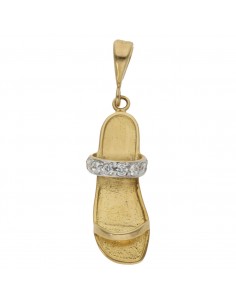 COLGANTE ORO 18KL SANDALIA...
