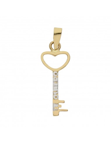 COLGANTE EN ORO 18KL LLAVE TE QUIERO