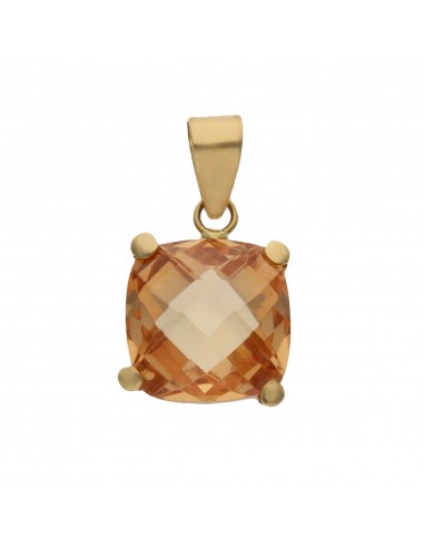 COLGANTE ORO 18KL COLOR CHAMPAN