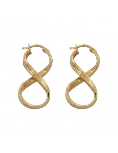 AROS ORO 18KL CON GRECA - 16X32MM
