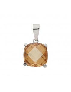 COLGANTE ORO BLANCO 18KL