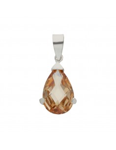 COLGANTE ORO BLANCO 18KL