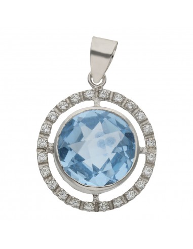 COLGANTE ORO BLANCO 18KL