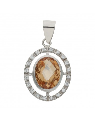 COLGANTE ORO BLANCO 18KL