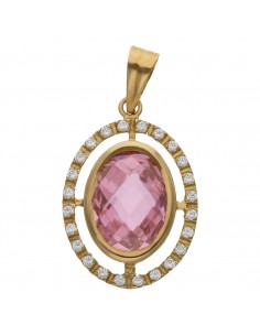 COLGANTE ORO 18KL CIRCONITAS
