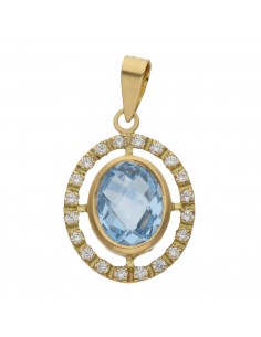 COLGANTE ORO 18KL CIRCONITAS