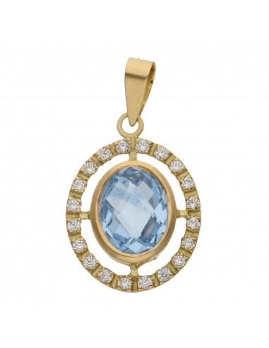 COLGANTE ORO 18KL CIRCONITAS