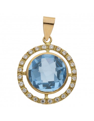 COLGANTE ORO 18KL CIRCONITAS