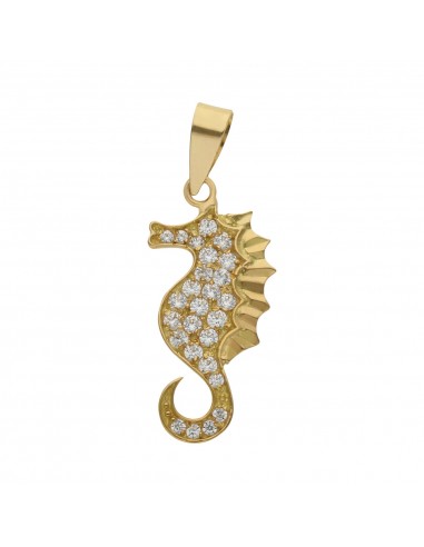 COLGANTE ORO DE 18KL CABALLITO DE MAR