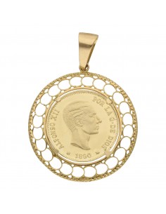 COLGANTE ORO 18KL CON...