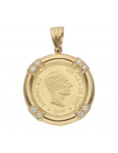 COLGANTE ORO 18KL CON...