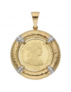 COLGANTE ORO 18KL CON...