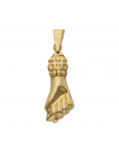 COLGANTE ORO 18KL PUÑO GRANDE
