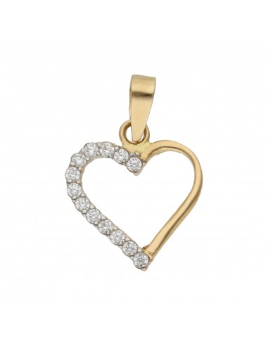 COLGANTE EN ORO DE 18KL CORAZON