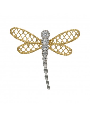 COLGANTE ORO 18KL LIBELULA GRANDE