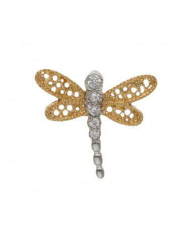 COLGANTE ORO 18KL LIBELULA PEQUEÑA