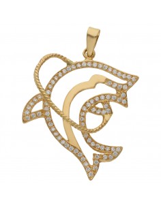COLGANTE ORO DE 18KL DELFIN...