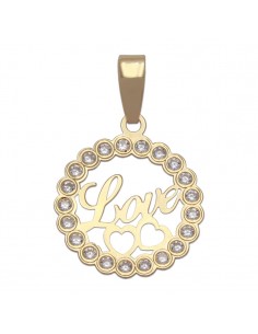 COLGANTE LOVE ORO 18KL...