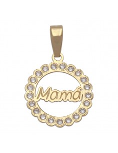 COLGANTE ORO 18KL MAMA...