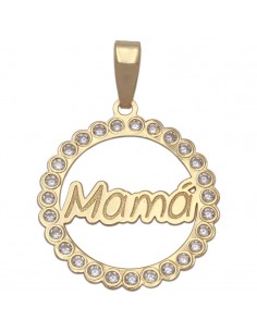 COLGANTE ORO 18KL MAMA...