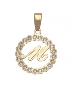 COLGANTE LETRA ORO 18KL...