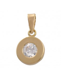 COLGANTE CHATON ORO 18KL...