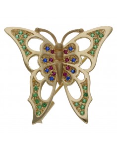 BROCHE Y COLGANTE MARIPOSA...
