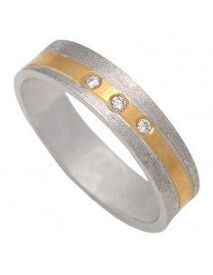 ALIANZA BICOLOR 3 DIAMANTES...
