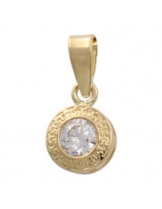 COLGANTE ORO 18KL CIRCONITA...
