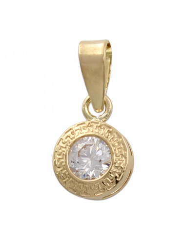 COLGANTE ORO 18KL CIRCONITA - 9MM