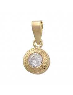 COLGANTE ORO 18KL CIRCONITA...