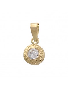 COLGANTE ORO 18KL CIRCONITA...