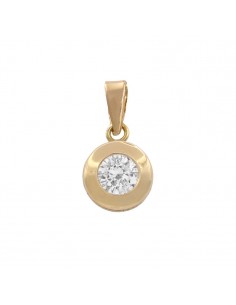 COLGANTE ORO 18KL CIRCONITA...