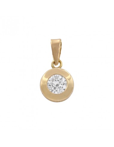 COLGANTE ORO 18KL CIRCONITA - 5MM
