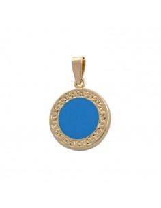 COLGANTE ORO 18KL ESMALTE...