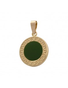 COLGANTE ORO 18KL ESMALTE...