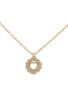GARGANTILLA CORAZON ORO18KL...