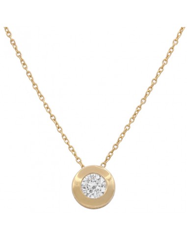 GARGANTILLA ORO 18KL CHATON - 9MM