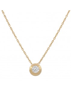 GARGANTILLA ORO 18KL CHATON...