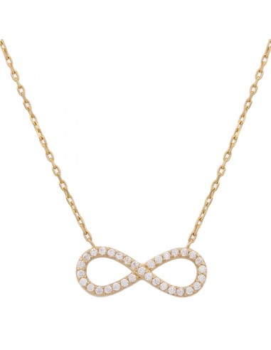 GARGANTILLA ORO 18KL INFINITO CIRCONITAS